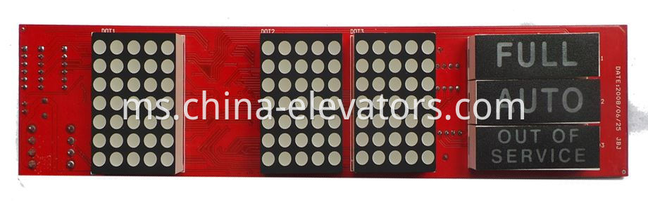 Hyundai Elevator HPI Display Board HPID-CAN V3.1 / 262C188